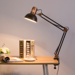 American Industrial Style Metal Table Light