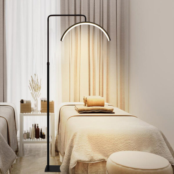 Beauty Salon Half Moon LED Floor Lamp - Image 2