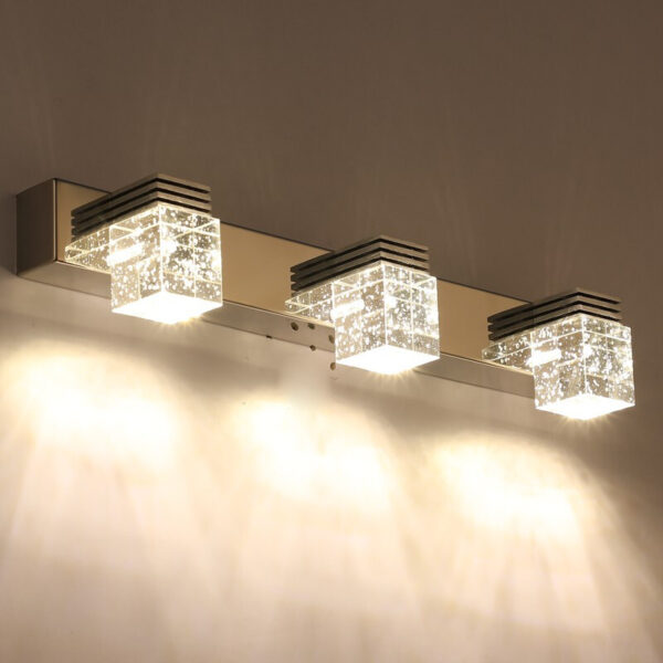 Luxury Crystal Bathroom Mirror Light - Image 4