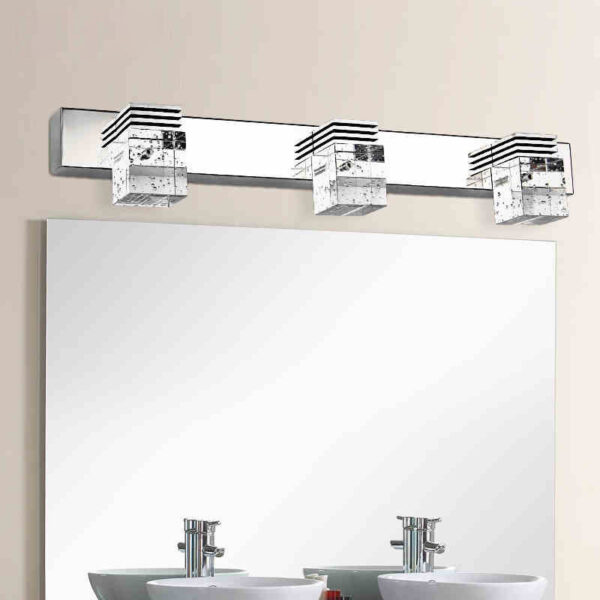 Luxury Crystal Bathroom Mirror Light - Image 2