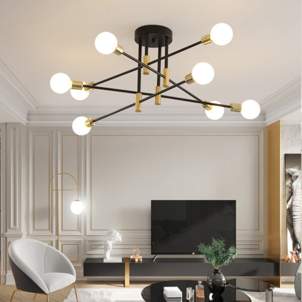 4/6/8 Bulbs Pendant Chandelier Light - Image 5