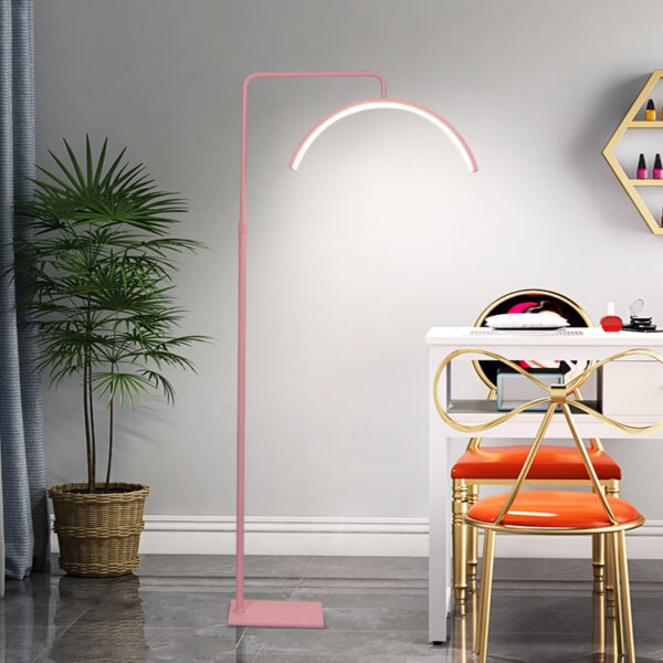 Beauty Salon Half Moon LED Floor Lamp - Image 6