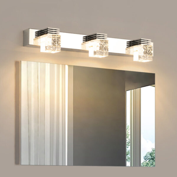 Luxury Crystal Bathroom Mirror Light - Image 3