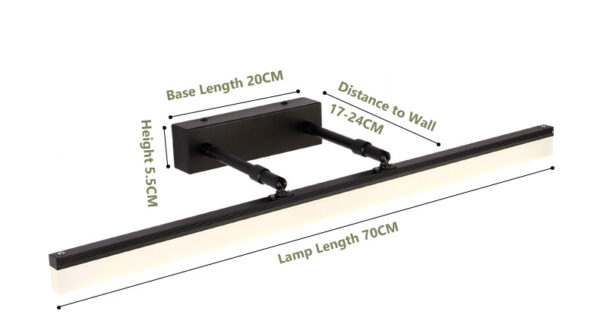 Arm Adjustable Bathroom Wall Light - Image 6