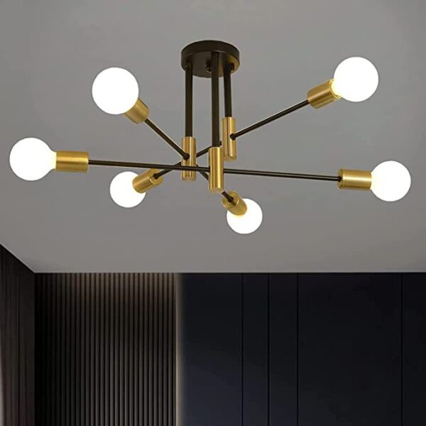 4/6/8 Bulbs Pendant Chandelier Light - Image 2
