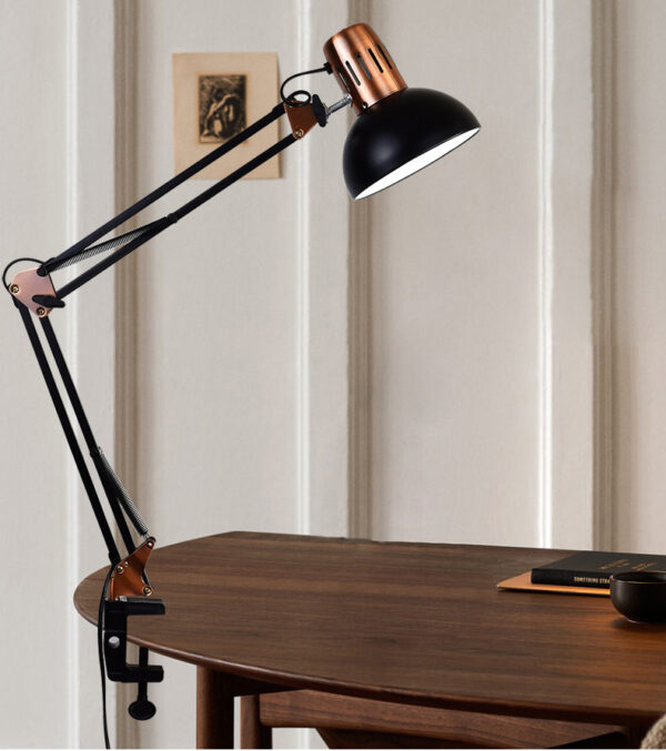 American Industrial Style Metal Table Light - Image 4