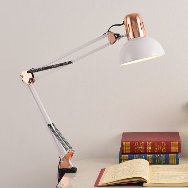 American Industrial Style Metal Table Light - Image 3