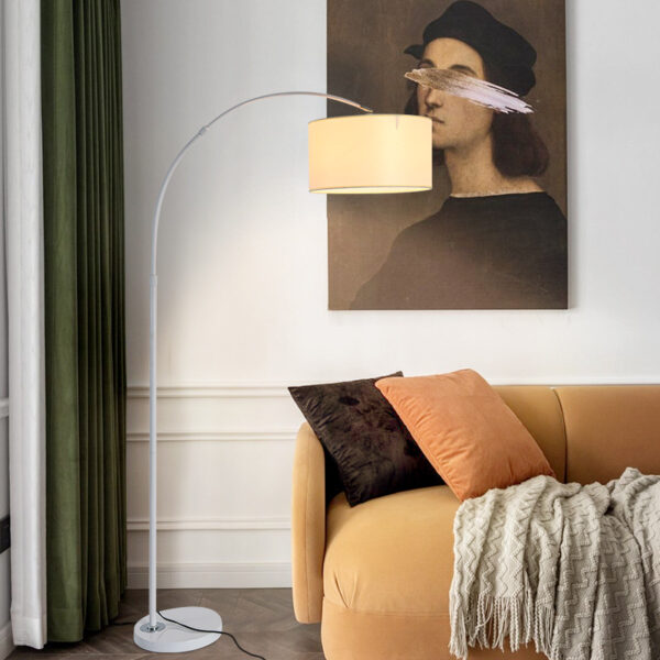 Modern Classic Arc Fishing Standing Floor Lamp - Image 4