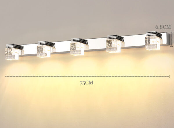 Luxury Crystal Bathroom Mirror Light - Image 7