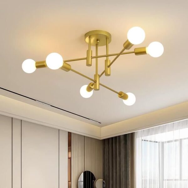 4/6/8 Bulbs Pendant Chandelier Light - Image 6