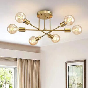 Modern Sputnik Pendant Light Ceiling Lamp