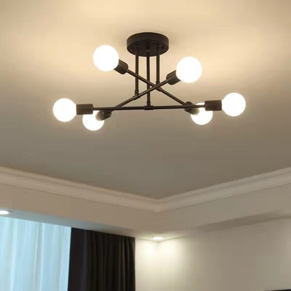 Modern Sputnik Pendant Light Ceiling Lamp - Image 6