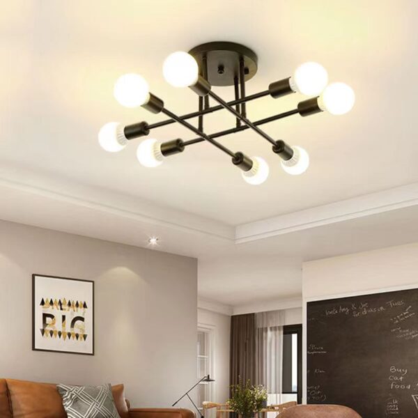 Modern Sputnik Pendant Light Ceiling Lamp - Image 8