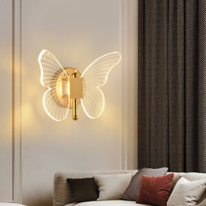 Hot Selling Gold Butterfly Wall Light