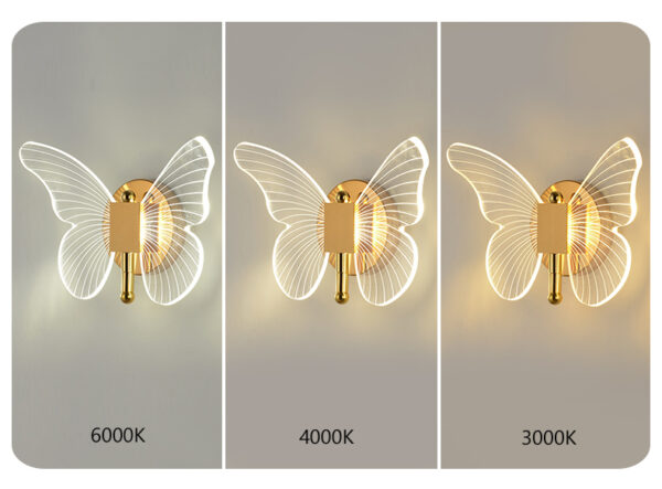 Hot Selling Gold Butterfly Wall Light - Image 5