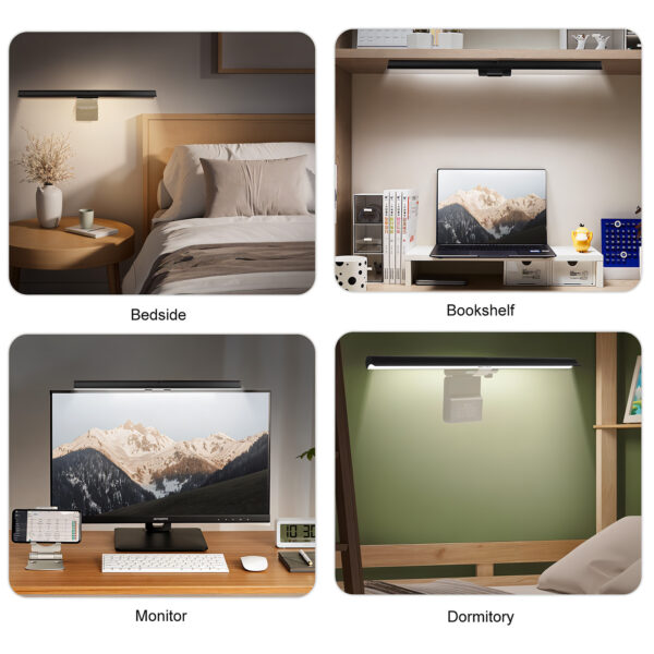 Wireless Desktop Laptop Monitor Light With Rechargeable Battery - Image 8