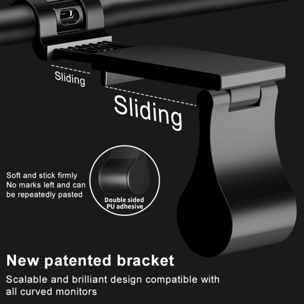 Adjustable Bracket LED Computer Monitor Light with Wireless Contorl - Image 3