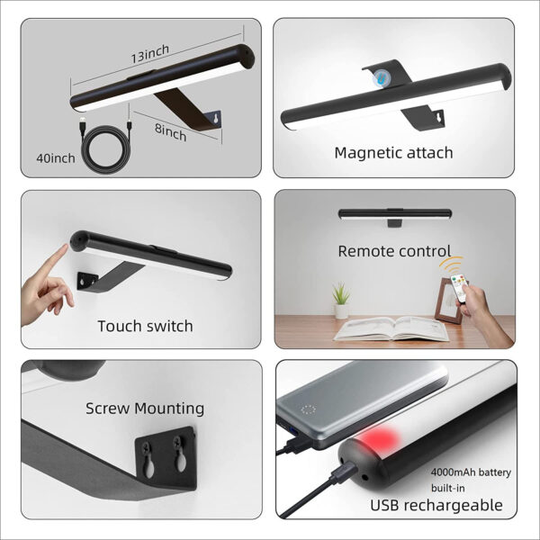 Remote Control Wireless Rechargeable Picture Light - Image 4