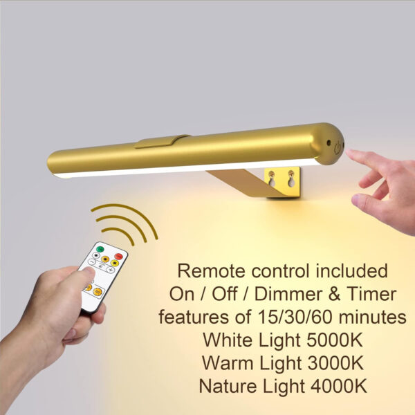 Remote Control Wireless Rechargeable Picture Light - Image 7
