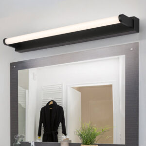 Sleek Design Black Bathroom Light Fixture