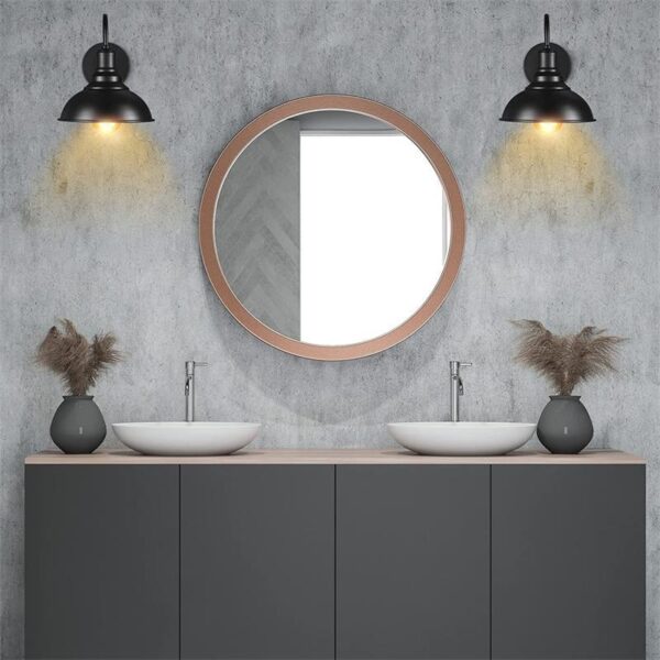 Retre Style Industrial Goose Neck Metal Wall Light - Image 5