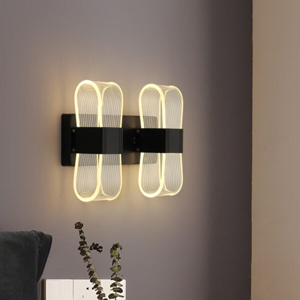 Nordic Style Bowknot Wall Light - Image 2