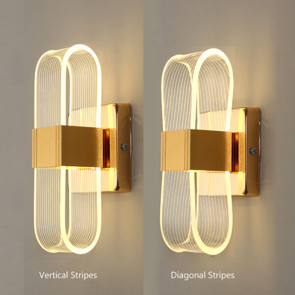 Nordic Style Bowknot Wall Light - Image 3