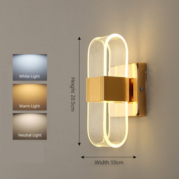 Nordic Style Bowknot Wall Light - Image 7