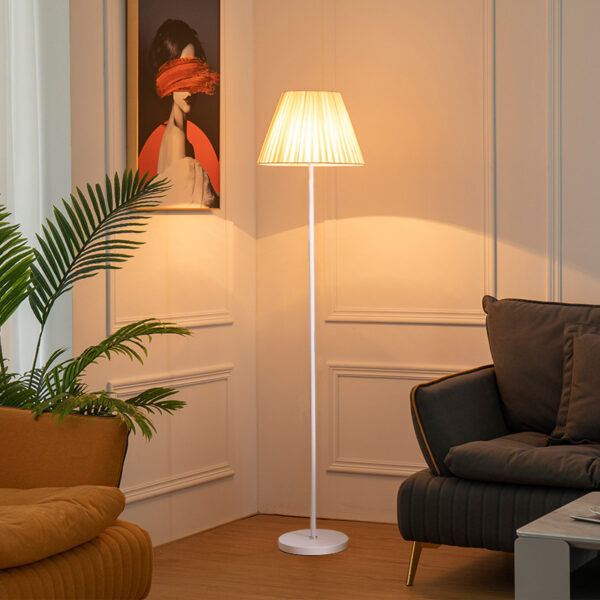Simple Classic Warm Fabric Floor Lamp - Image 2