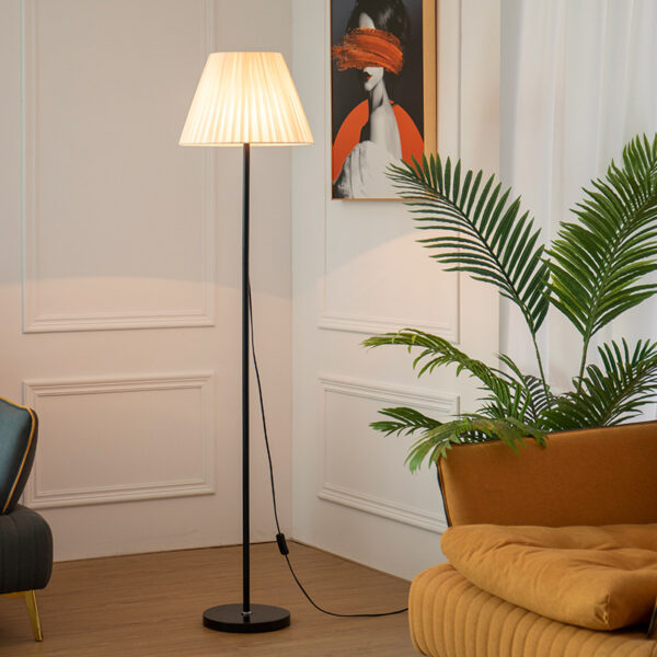 Simple Classic Warm Fabric Floor Lamp - Image 4