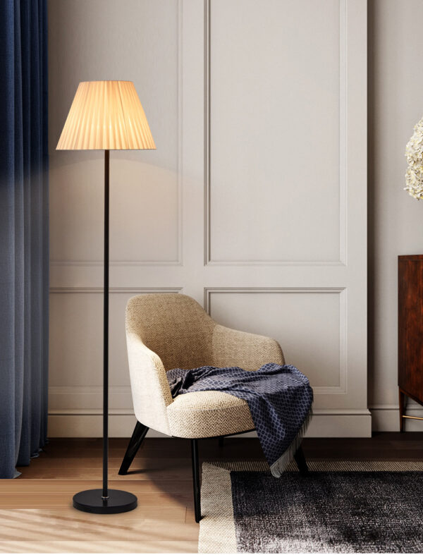 Simple Classic Warm Fabric Floor Lamp - Image 5