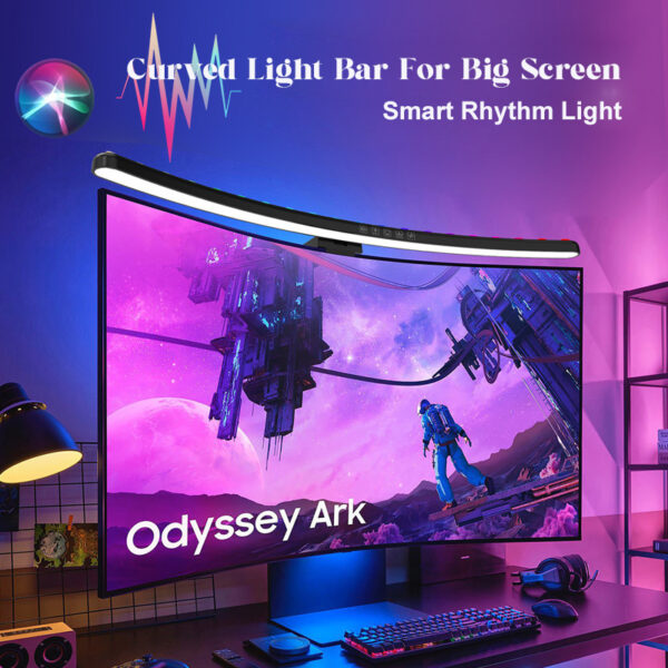 Music Rhythm Desktop Monitor Light Bar for Big Screen - Image 5