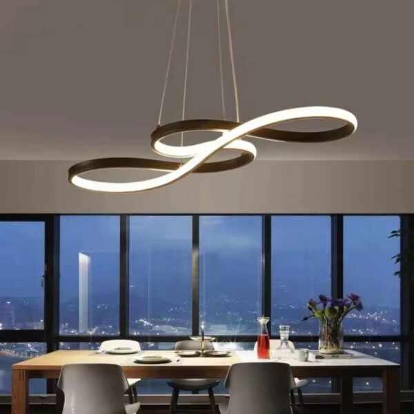 Unique Design Music Note LED Hanging Lamp - Image 2