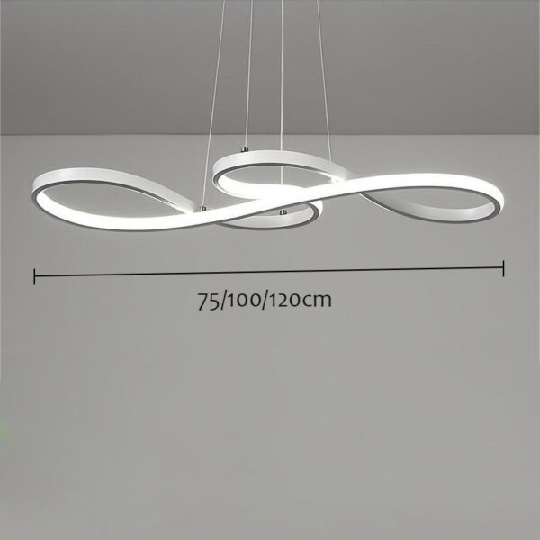 Unique Design Music Note LED Hanging Lamp - Image 6