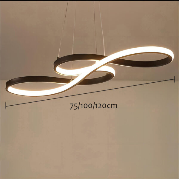 Unique Design Music Note LED Hanging Lamp - Image 8