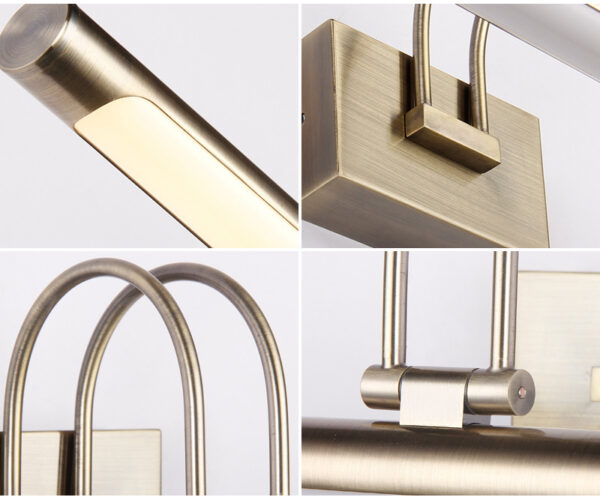 Angle Adjustable Durable Metal LED Vanity Lamp - Image 5
