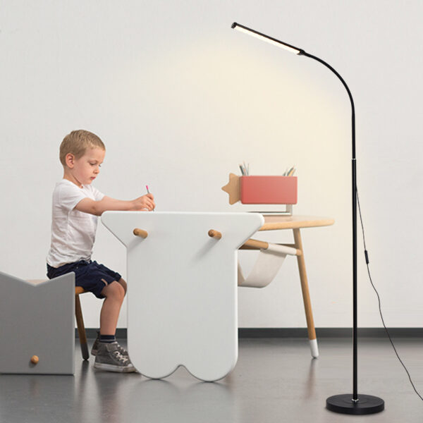 Modern Simple Flexible Neck LED Floor Lamp - Image 5