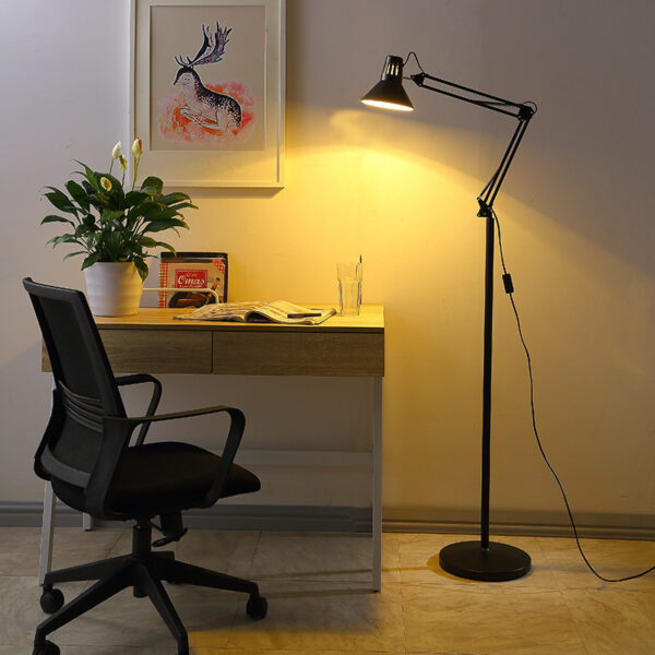 American Industrial Style Standing Floor Lamp - Image 5