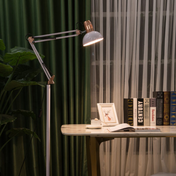 American Industrial Style Standing Floor Lamp - Image 3