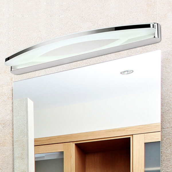 Modern Luxury Stainless LED Bathroom Wall Lights - Image 2