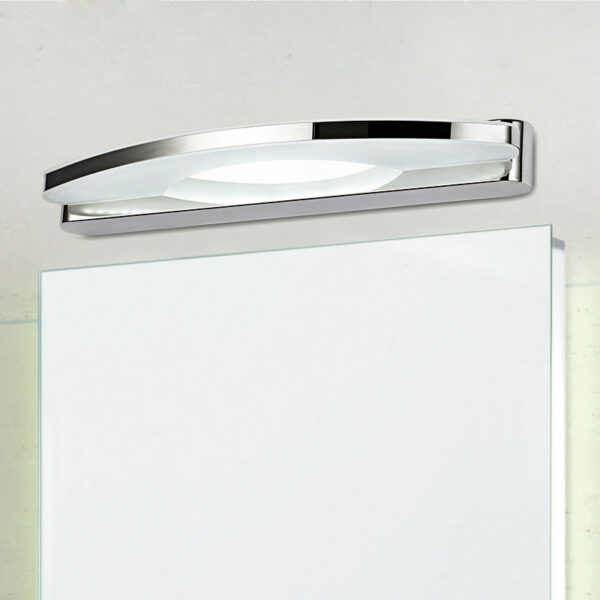 Modern Luxury Stainless LED Bathroom Wall Lights - Image 4