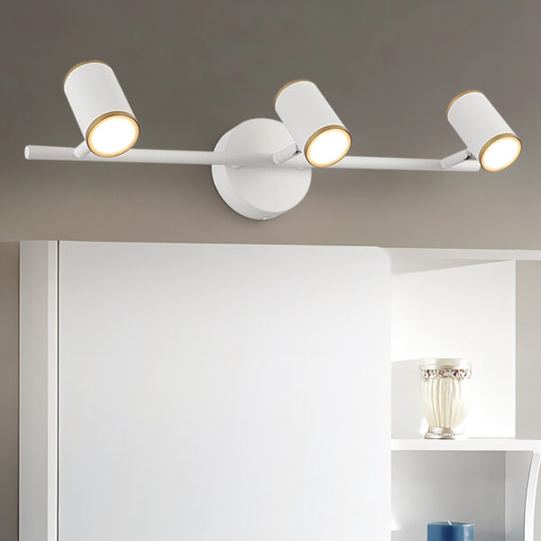 Versatile Multi-Head LED Bathroom Wall Sconce Ceiling Light