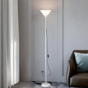 Modern Minimalist Uplighter Metal Floor Light