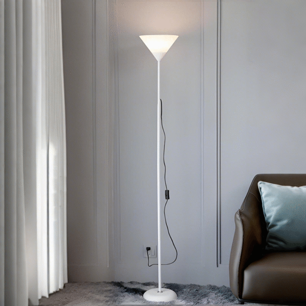 Modern Minimalist Uplighter Metal Floor Light