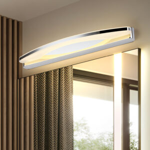 Modern Luxury Stainless LED Bathroom Wall Lights