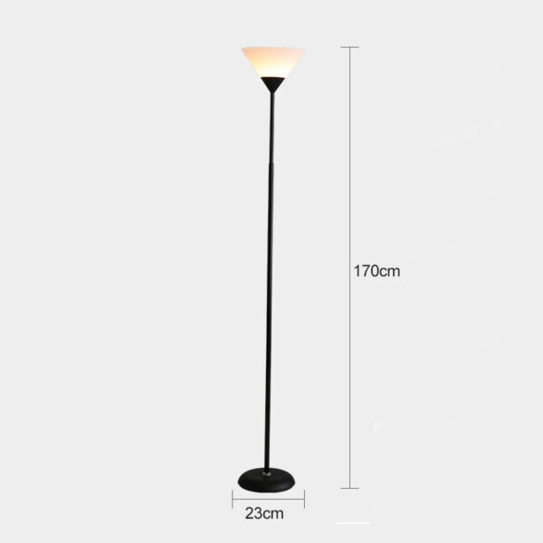 Modern Minimalist Uplighter Metal Floor Light - Image 7