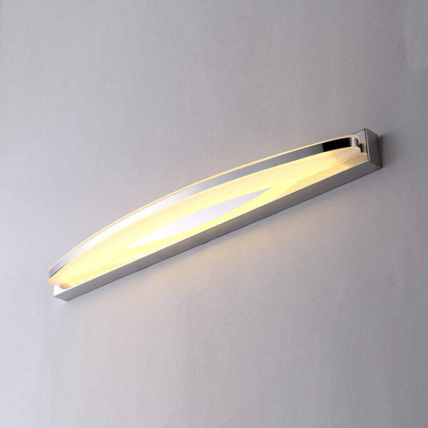 Modern Luxury Stainless LED Bathroom Wall Lights - Image 5