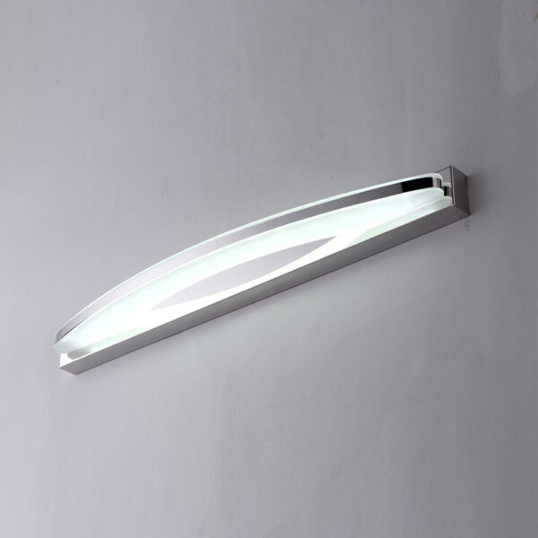 Modern Luxury Stainless LED Bathroom Wall Lights - Image 6