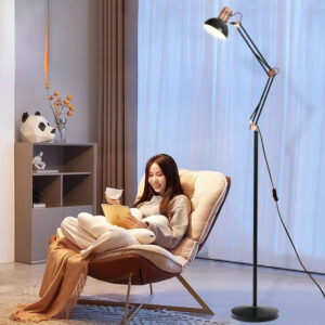 American Industrial Style Standing Floor Lamp