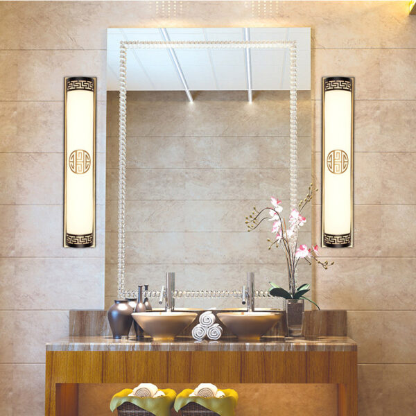 Chinese Retro Style LED Bathroom Over Mirror Light - Image 6